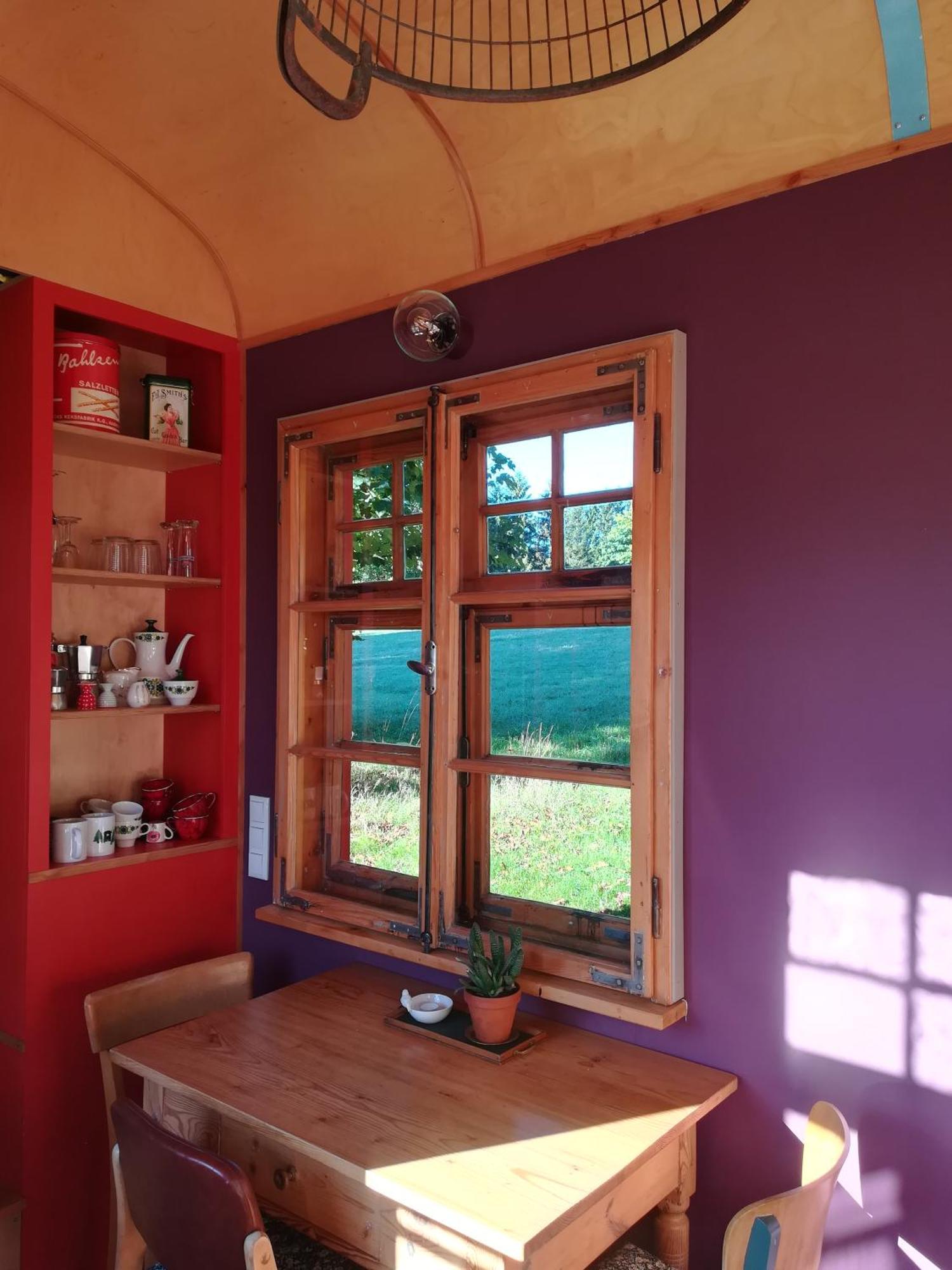 Benno der Zirkuswagen Tettau Exterior foto
